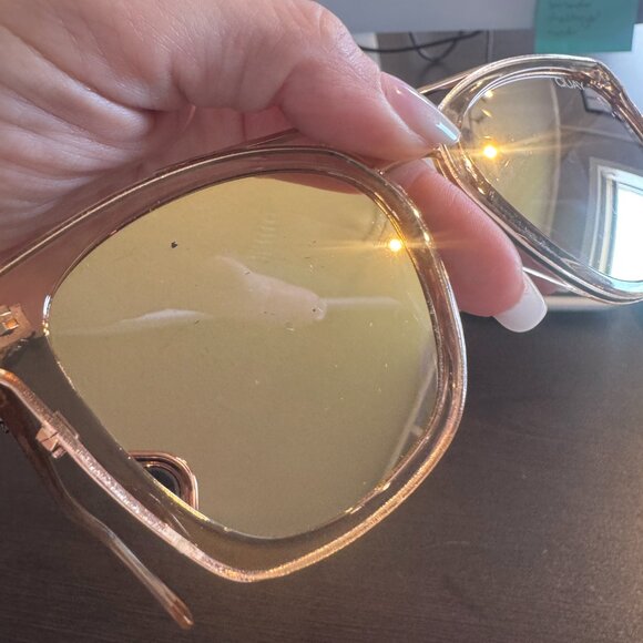 Relisted & Revised - Quay Rare Rose Gold Sweet Dream Sunglasses - Picture 5 of 7